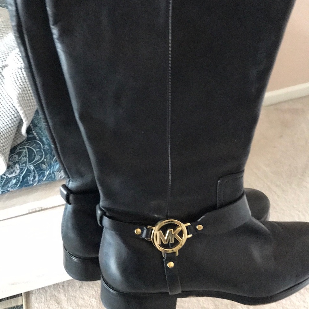 Michael Kors leather boots